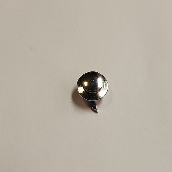 James Avery Silver Script Initial 'T' Pin Sterling Silver 925 - Picture 2 of 4